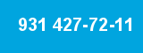 931 427-72-11 931 427-72-11
